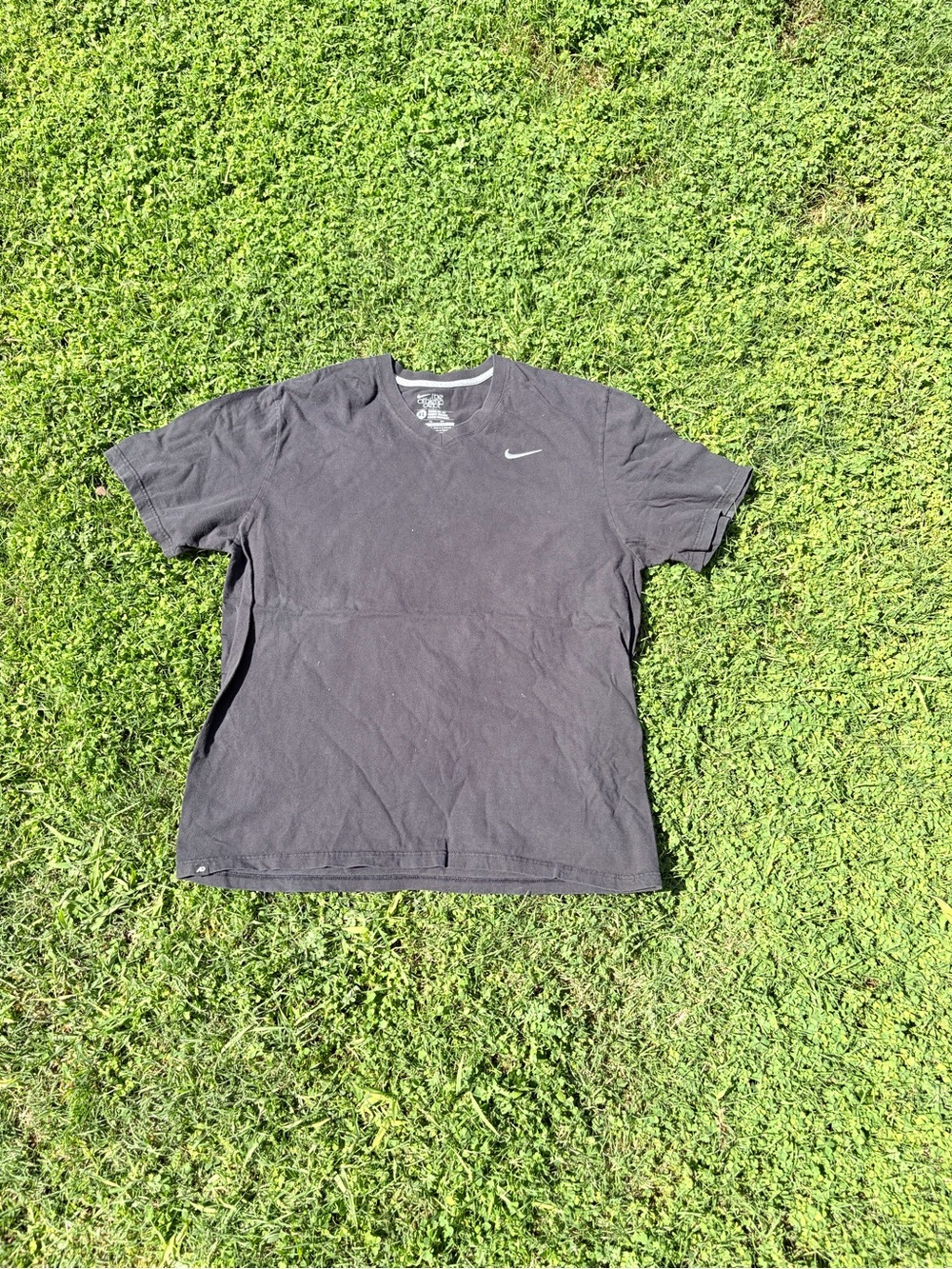 Nike Men's Black Short-Sleeve Dri-FIT Crew T-Shirt